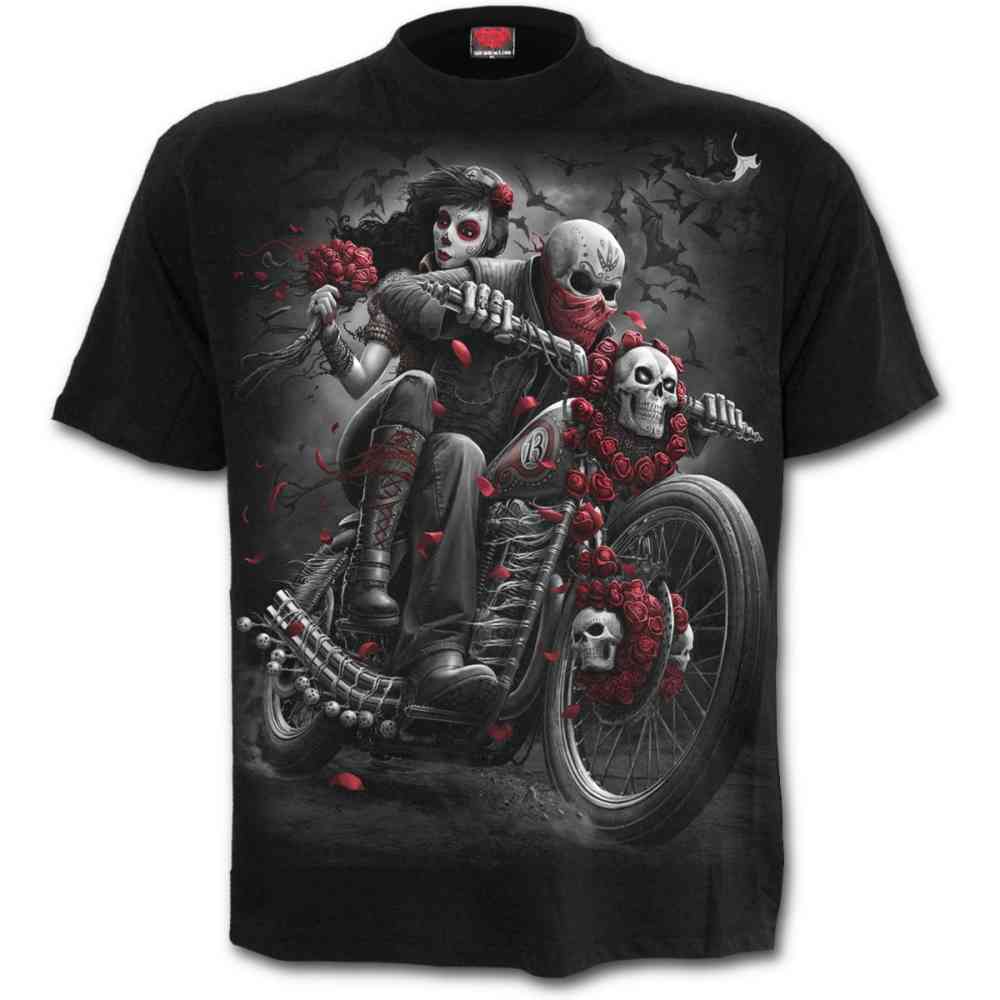 Spiral - DOTD BIKERS Herren TShirt - Schwarz